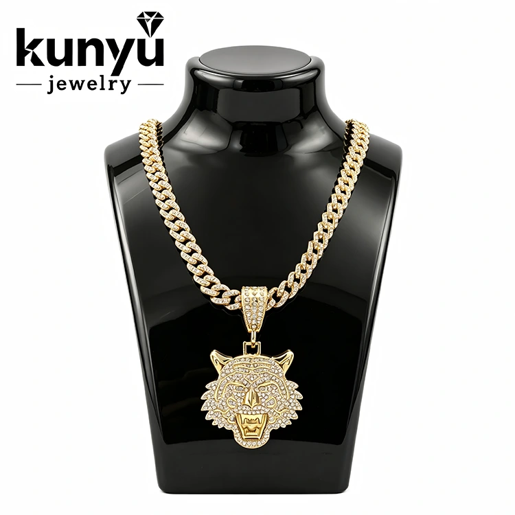 Liontin Hip Hop Totem Hewan Liontin Hip Hop Totem Hewan