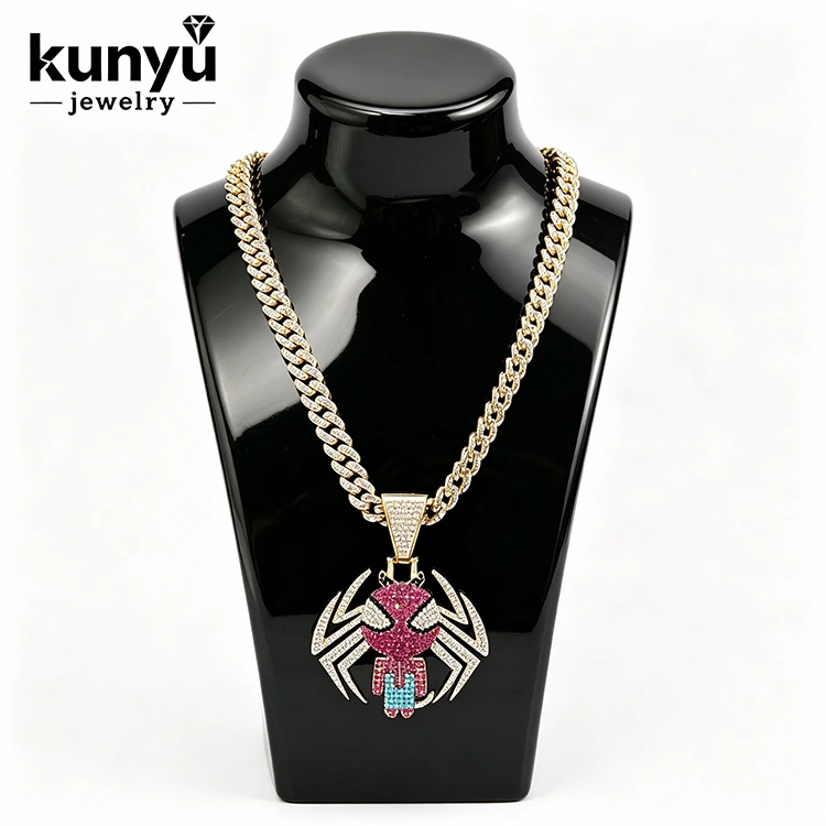 Kalung Hip Hop Liontin Bling Kalung Hip Hop Liontin Bling