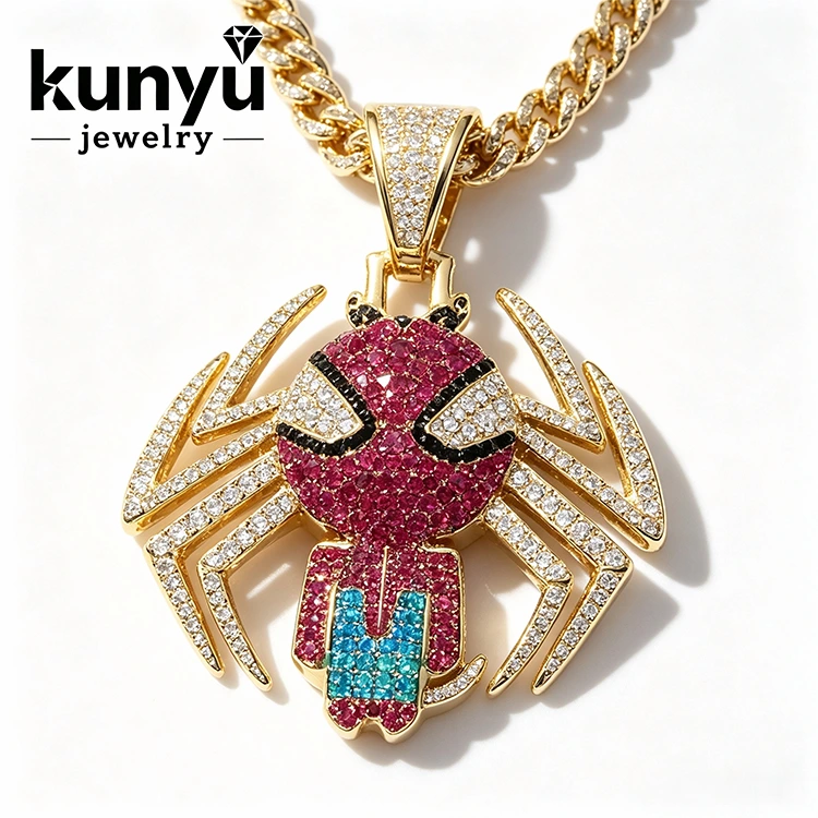 Kalung Hip Hop Liontin Bling