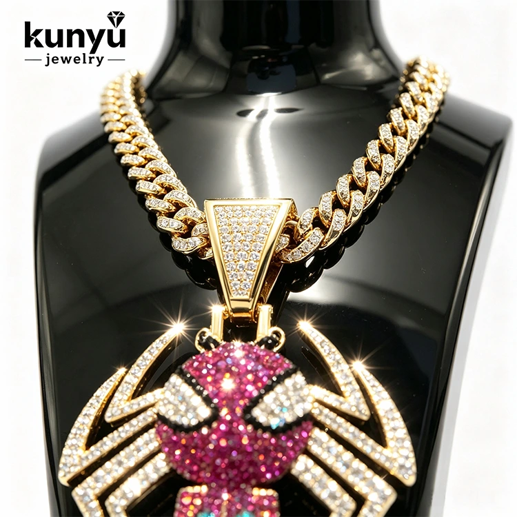 Kalung Hip Hop Liontin Bling