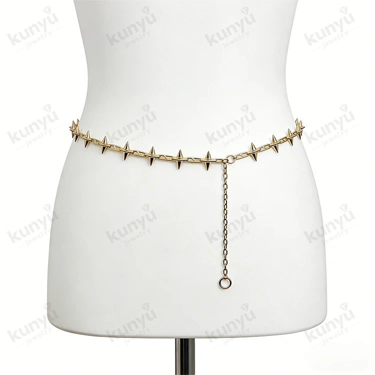 Sabuk Rantai Logam Fashion Sabuk Rantai Logam Fashion