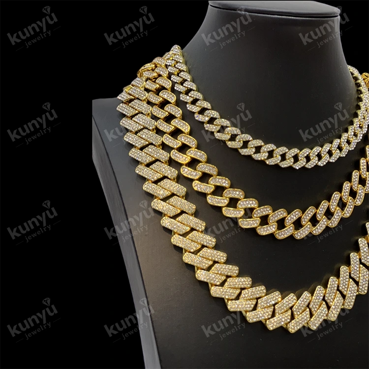 Kalung Hip Hop Berlapis Emas